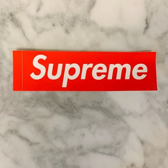 Supreme Box Logo Stickers - Picture 3 of 5